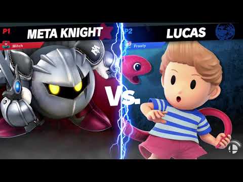 Smash Ultimate Meta Knight vs Lucas