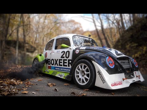 400HP Twin Turbo Diesel VW Beetle Hill Climb Monster!