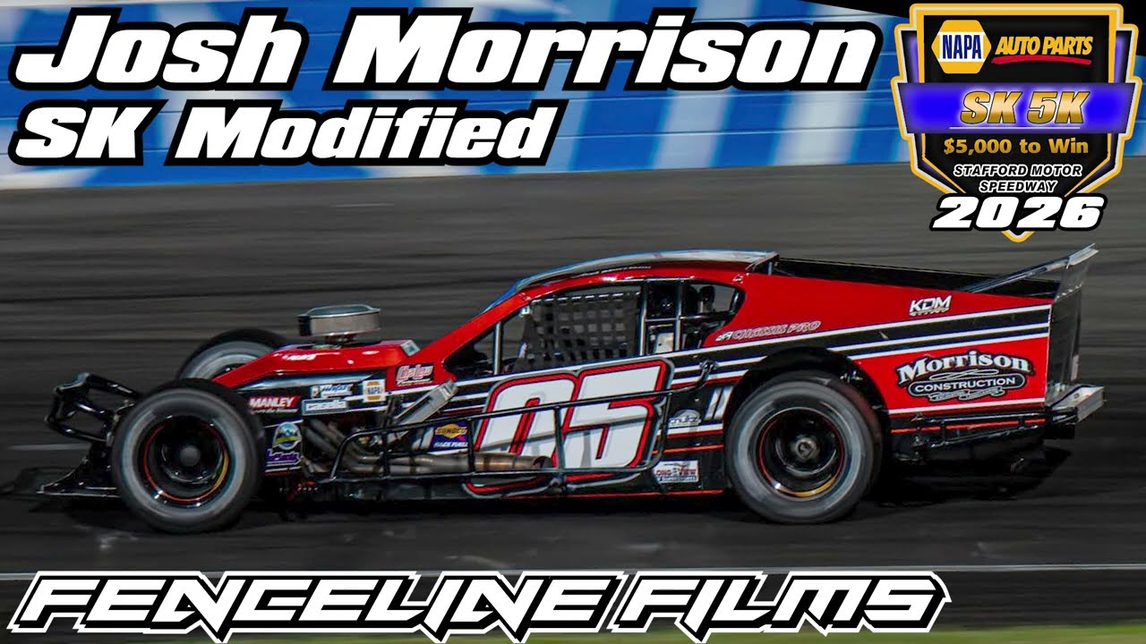 Josh Morrison SK Modified Stafford Speedway Napa Auto Parts SK 5K 2026