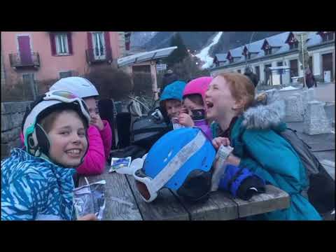 Ski trip to the French Alps Chamonix with 6 kids ! Fantastic times! Includes review of Delta Radio.