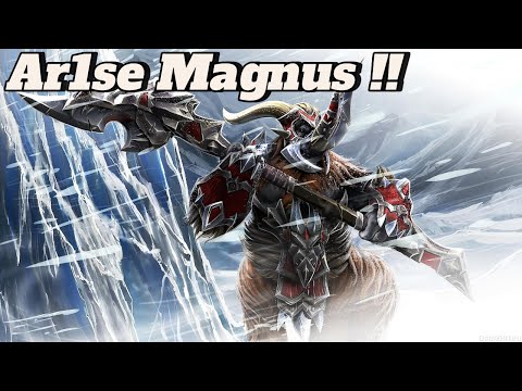 Dota 2 Magnus Moments By Ar1se Hard Game Making Plays For The Win !