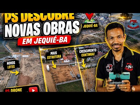 Mais um vídeo atualizando obras em Jequie-BA (voo 889)