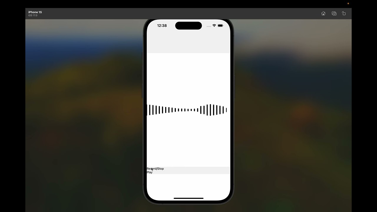 🎤 Real-Time Audio Recording with Waveform in React Native! 🚀