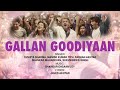 Gallan Goodiyaan Full Song with LYRICS  Dil Dhadakne Do Video Series