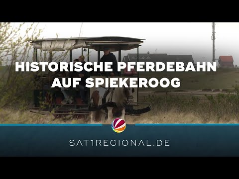 Historische Pferdebahn auf Spiekeroog weiter ausgebaut