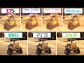 WALL E 2008 DS Vs PSP Vs PS2 Vs PC Vs Wii Vs PS3 Vs XBOX 360 Full Comparison