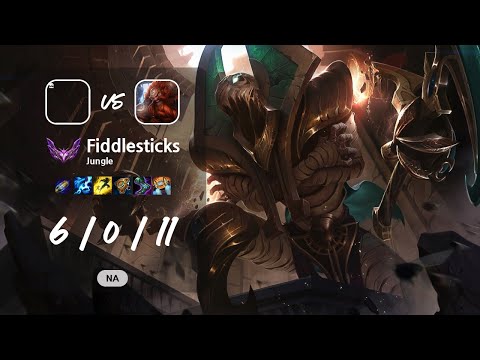 Fiddlesticks Jungle vs Gragas - NA Master Patch 13.12
