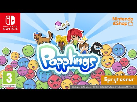 Popplings - Release Trailer - Nintendo Switch thumbnail