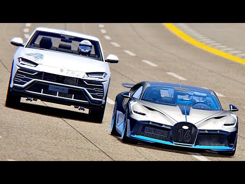 Bugatti Divo vs Lamborghini Urus 3500 HP Monster - Nardo Speed Ring