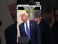 Trump Accuses Hamas Of Stealing Everything Says Gaza Will Get Some Food