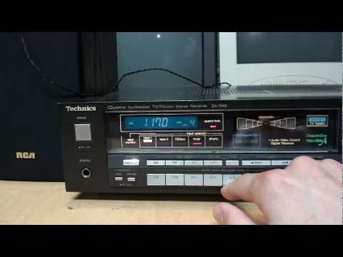 Technics SA-946 receiver AM loop antenna from uxwbill