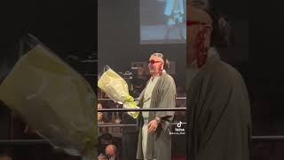 【花束贈呈がまさかの...】バン仲村さん勝利?