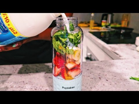 Recette Smoothie fraise banane épinards