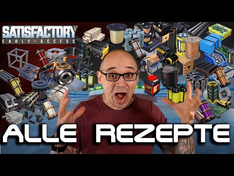 Alle Satisfactory Rezepte bewertet! Mein Fazit + Time Stamps in der Beschreibung