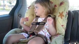 Emily singing "She'll be coming around the corner"