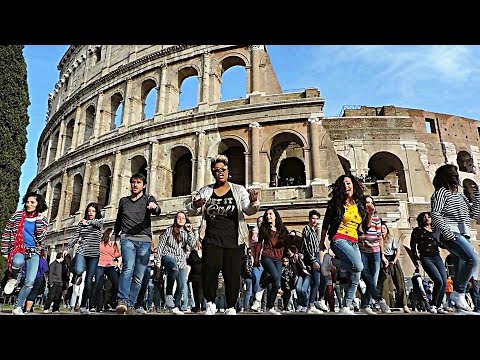 Uptown Funk Vocal Workout at THE ROMAN COLOSSEUM - Cheryl Porter vocal coach