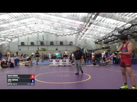 85-100 Consi-Semis - Kaleb Reeves (Eastern Iowa Wrestling) vs. Luke Luffman (OS/WN)