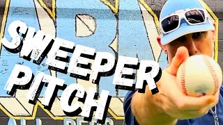 How To Grip And Throw A Sweeper Pitch In Baseball