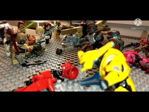 Mega Construx VS Lego Star wars Diorama