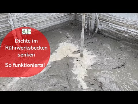 AJF Group - Dichteeinstellung im Rührwerksbecken