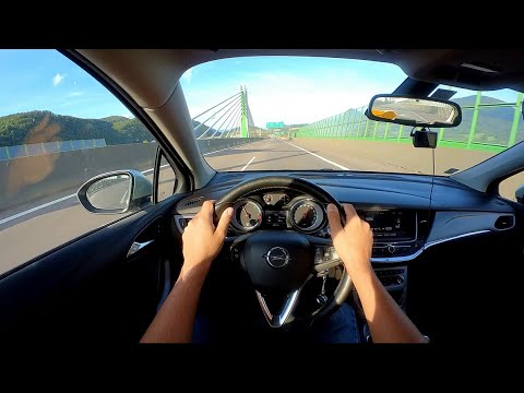 2016 Opel Astra 1,6 Cdti (81KW) | POV Drive Test | City, AutoBahn, 0-100kmh (camera Insta360 GO2)