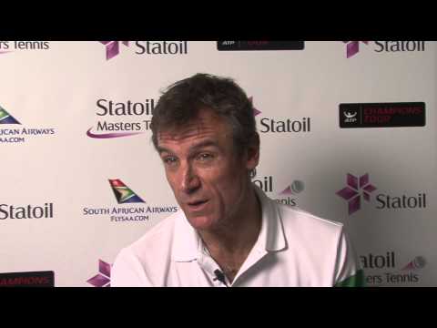 McEnroe Sets Up Wilander Legends Final