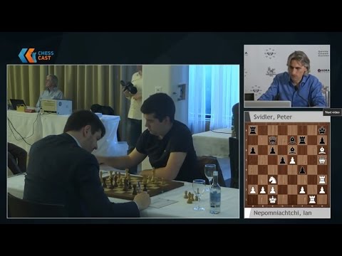 Desperate Defence From Svidler Saves The Game Against Nepomniachtchi | Zurich Chess 2017 Round 1