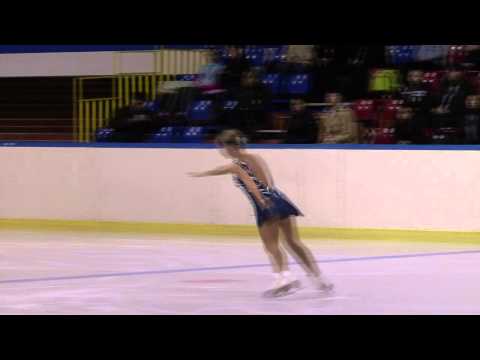25 Maria GAVRILOVA (UKR) - ISU JGP Baltic Cup 2013 Junior Ladies Short Program