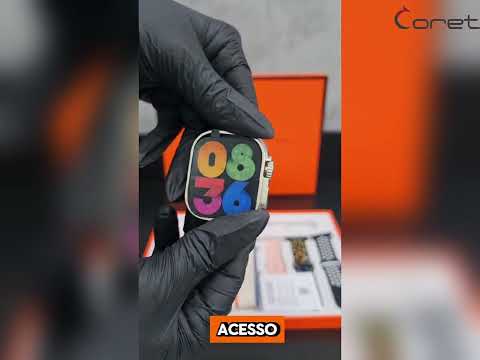 RELÓGIO SMARTWATCH INTELIGENTE COM 7 PULSEIRAS COLOR W69