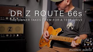 Video thumbnail for Dr Z Route 66s | The Owner Takes Them for a Test Drive by Psionic Audio
