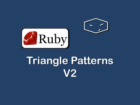 triangle patterns v2 in ruby