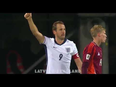 ENGLAND Beat LATVIA 5 - 0 TO QUALIFY FOR World Cup. #england