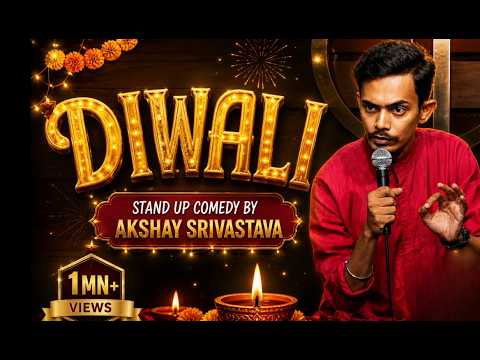 "DIWALI" | Stand Up Comedy (Hindi) by Akshay Srivastava
