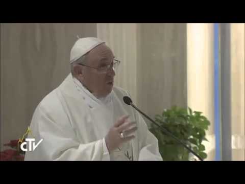 Homilia do Papa Francisco - 03/03/2014 - dublado pela Pascom Lapa- SP