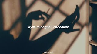 kylie minogue ; chocolate (sub español)