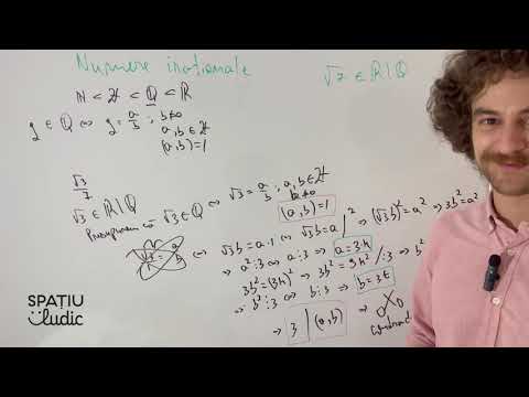 Numere iraționale. Demonstrație că un număr este irațional