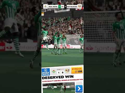 Score Hero 2022 / Daily Match : Real Betis - Rayo Vallecano