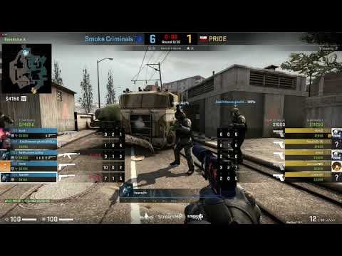 Let's Play - CS:GO, PRIDE vs Smoke Criminals, Map 2 - Overpass (6th of September 2018), Stream.me...