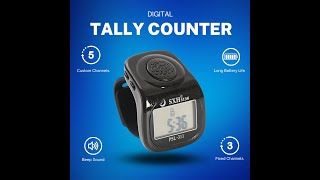 Phonex Multi-Channels Digital Finger Counter User Guide