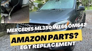 Mercedes ML350 W166 OM642 Bluetec EGT Exhaust Gas Temperature Sensor Faulty?