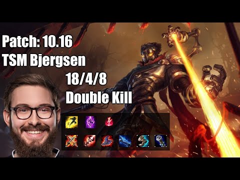 TSM Bjergsen MID Viktor vs Lucian NA Ranked 10.16 18/4/8