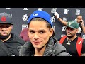 Ryan Garcia after weigh in PLAYS COY ON new catchweight vs Oscar Duarte; SHOWS FANS LOVE