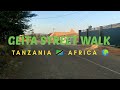 Geita City Tanzania Street Walk Sunday