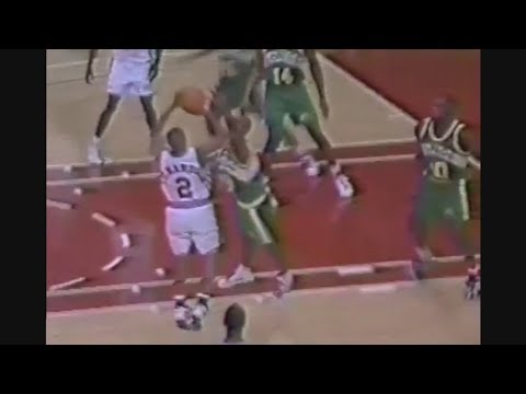 Pooh Richardson 32 Points 15 Ast Vs. Seattle, 1994-95.