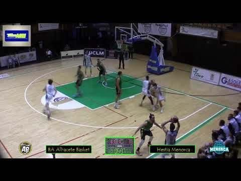 PARTIDO · Bueno Arenas Albacete Basket 67 vs Hestia Menorca 70