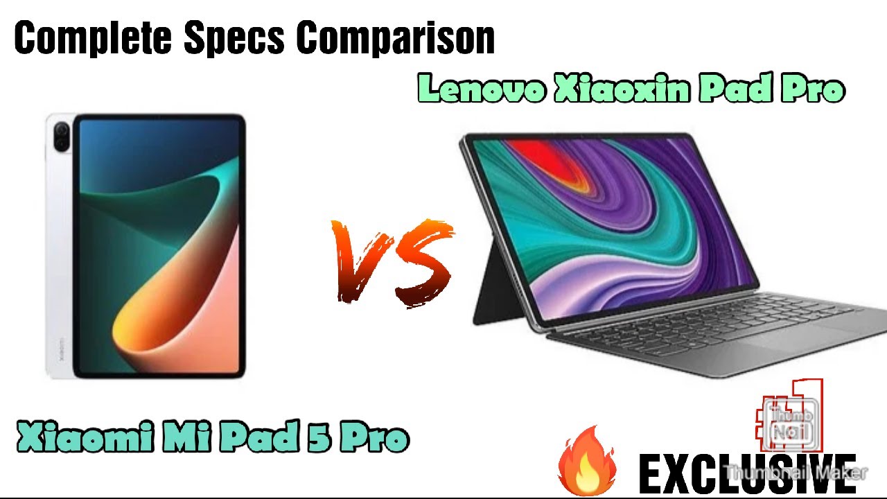 Mi Pad 5 Pro vs Xiaoxin Pad Pro🔥Complete Features Comparison🔥Exclusive!