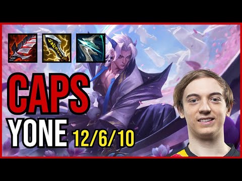 CAPS - YONE vs HEIMERDINGER Mid - EUW Grandmaster - Patch 11.4