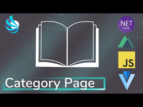 ASP.NET Core, Nuxtjs, Vuejs, Vuetify - Category Page - Tricking Library Ep13