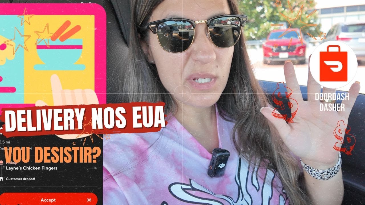 VOU DESISTIR DO DOORDASH? QUANTO GANHEI EM 4 DIAS DE TRABALHO | EXPERIÊNCIA REAL