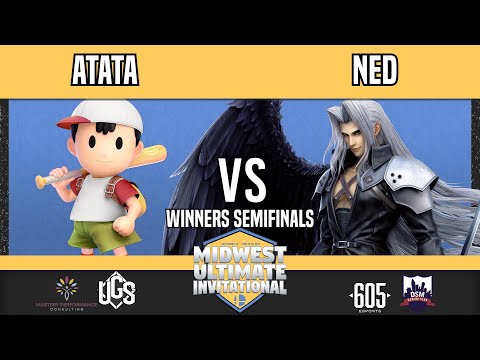 Midwest Ultimate Invitational - Winners Semifinals - ATATA(Ness) Vs. Ned(Sephiroth)
